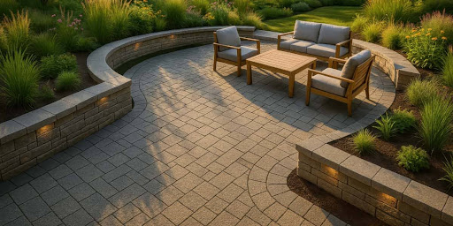 Seating Walls with Pavers: Creative Ideas for Planters and Built-In Features