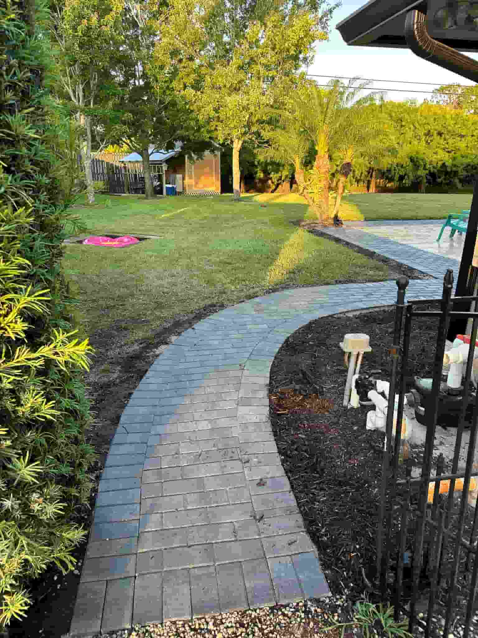 Landscape Paving done by Panda Pavers in Port Saint Lucy
